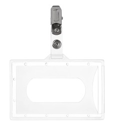 Argo Identyfikator Holder  Z Klipsem