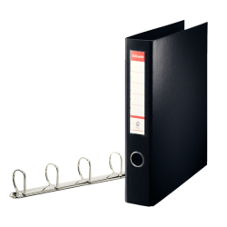 Esselte Segregator A4 4 Ringowy 60mm Vivida Czarny