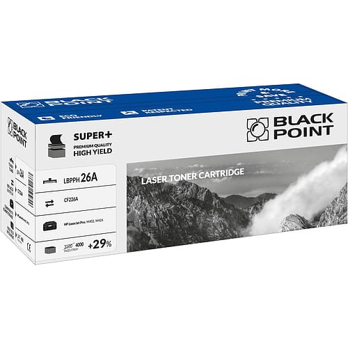 Toner BlackPoint LBPPH26A zastępuje HP CF226A