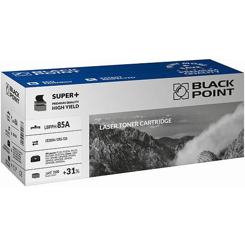 Toner BlackPoint LBPPH85A zastępuje HP CE285A