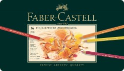 Faber-Castell Polychromos Kredki 36 Kolorów Opakowanie Metal  110036 Fc