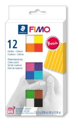 Fimo Masa Plastyczna Termoutwardzalna Soft Kolory Basic Zestaw 25g 12 Kostek Staedtler