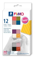 Fimo Masa Plastyczna Termoutwardzalna Soft Kolory Fashion Zestaw 25g 12 Kostek Staedtler