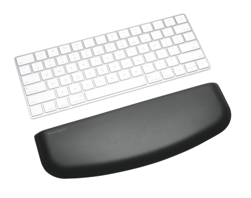 Podkładka Kensington ErgoSoft™ pod nadgarstki do płaskiej i kompaktowej klawiatury, czarna