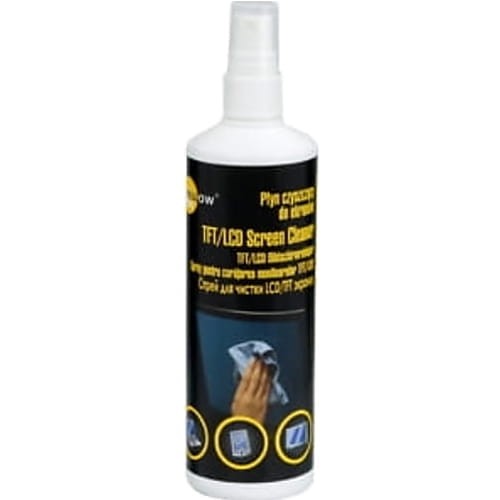 Płyn czyszczący do ekranów 250 ml plus mikrofibre 40 x 40 Yellow One
