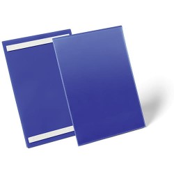 Durable Kieszeń Magazynowa Samoprzylepna Niebieska A4 179707