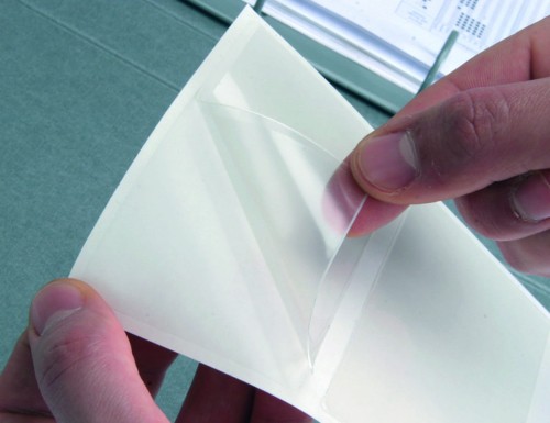 Kieszeń samoprzylepna Q-CONNECT, A4, 220x305mm, 5szt., transparentna