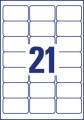 Etykiety uniwersalne Economy Europe100 by Avery Zweckform 63,5x38,1 mm ELA040 białe