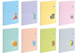 Interdruk Zeszyt A5  32 kartek w linie B&B Kids Pastel linia