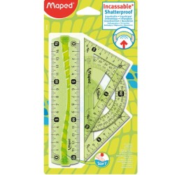 Zestaw Flex Mini Linijki Elastyczne Z Gumowymi Elemen. Blister 244069