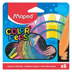 Kreda Chodnikowa Colorpeps 6 Kolorów,  Pud Z Zaw 936010