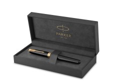 Pióro Kulkowe Parker Son Black Lacquer Gt