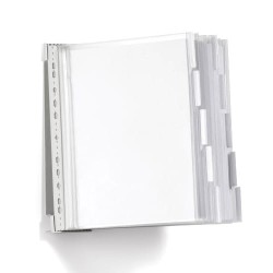 Durable Zestaw 10 Paneli A4 Function Safe Wall Mocowany Do Ściany 583100