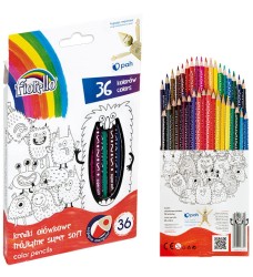Fiorello Kredki Trójkątne  Super Soft 170-2474