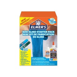 Elmer's Mini Slime Kit Zielony/Niebieski