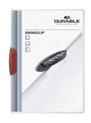 Durable Skoroszyt Zaciskowy A4 Swingclip 30 Czerwony 226003