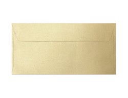 Galeria Papieru Koperta DL Pearl złoty P., 120g/m2, op/10szt.
