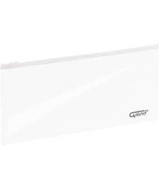 Grand Teczka Kopertowa Z Zamkiem Strunowym 240 X 118 Mm Gr-P053  biały