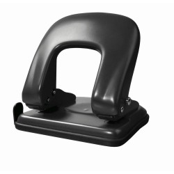 Tetis Dziurkacz Metalowy Duży Gd010 Do 35 Kartek  czarny