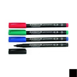 Foliopis Lumocolor Grubość Końcówki 1,2 - 2,5 Mm Staedler czarny