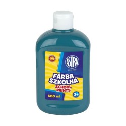 Farba Szkolna Plakatowa 500ml Astra turkusowy
