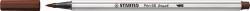 STABILO Pen 68 brush brąz