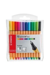Cienkopis Stabilo Point Mini 88, Etui 12 Szt.  (10)