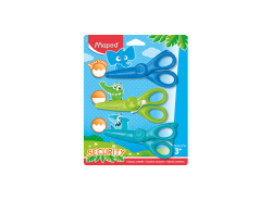 Nożyczki Kreatywne Kidicraft 12 Cm 3 Szt Blister 981727