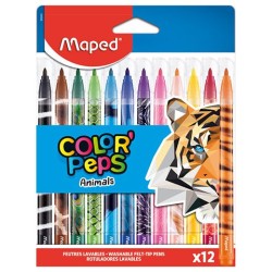 Flamastry Colorpeps Animals. pud. z zaw.