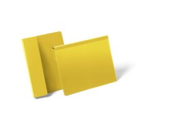 Durable Kieszeń Magazynowa Z Zakładką A5 Pozioma żółta 172204
