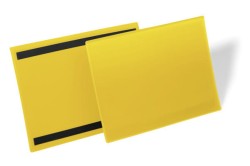 Durable Magyczna Kieszeń Magazynowa żółta A4 Pozioma 174504