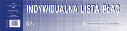 Michalczyk i Prokop Indywidualna Lista Płac 1/3 A3 P-5