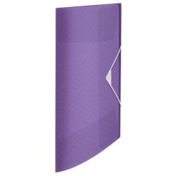 Teczka z gumką Esselte Colour'Breeze, z 3 klapkami, PP lawendowy