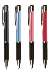 Tetis Długopis metalowy niebieski 0,7mm