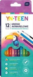 Interdruk Kredki akwarelowe 12kol.