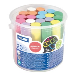 Milan Kreda MAXI okrągła 20 szt. w plastikowym pojemniku