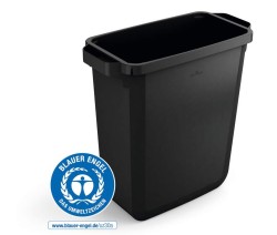 Durable Kosz Na Śmieci 60l Durabin Prostokątny Czarny 1800503221