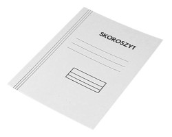 Skoroszyty z przewleczką  A4 250g Oficio