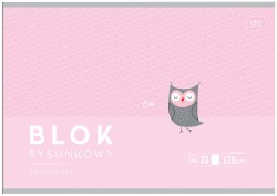 Interdruk Blok rysunkowy A4 20 120G BB KIDS PASTEL