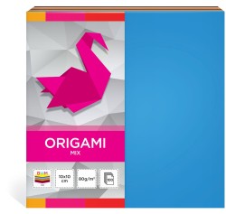 Interdruk Papier ORIGAMI 10x10cm 100 MIX