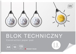 Blok techniczny a4  10 kartek Interdruk BLT
