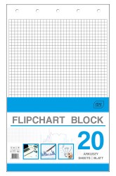 Blok Do Flipchartów A1 20 Kartek W Kratkę Interdruk Ir5342