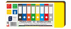 Przekładki Do Segregatora 240x105 50 Sztuk Mix Interdruk Przdosemix