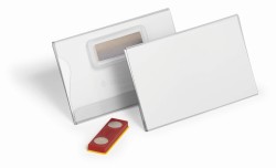 Durable Identyfikator 54x90mm z magnesem