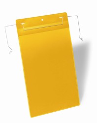 Durable Kieszeń magazynowa z uchwytami z drutu A4 pionowa