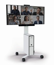 Durable Mobilny stojak do ekranu COWORKSATION