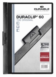 Durable Skoroszyt zaciskowy DURACLIP 60 A4 opakowanie detaliczne