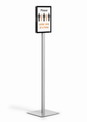Durable Stojak podłogowy INFO STAND BASIC A4