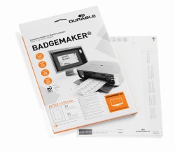 Durable Wkłady do identyfikatorów BADGEMAKER 61x210 mm