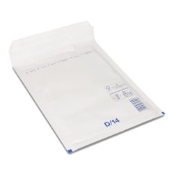 Koperta Bąbelkowa  10 Szt Biała Na Cd/Dvd (180x265 Mm)